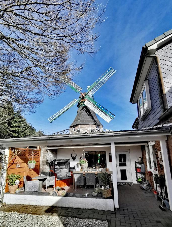 Ferienwohnung An Der Barlter Muehle Im Ersten Og Naehe Nordsee Ngoại thất bức ảnh