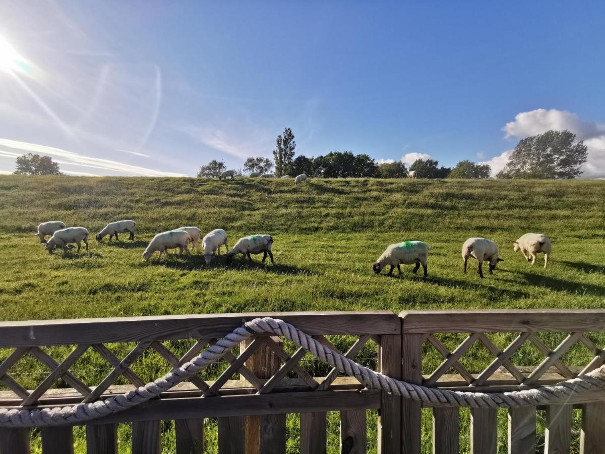 Ferienwohnung An Der Barlter Muehle Im Ersten Og Naehe Nordsee Ngoại thất bức ảnh